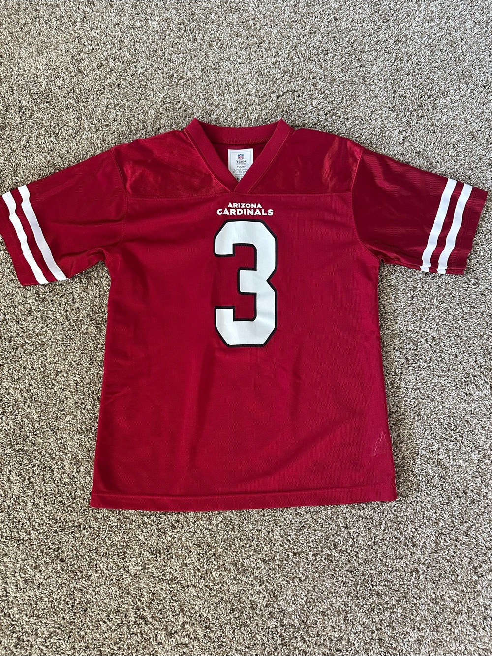 NFL Youth Team Apparel Red Football Jersey